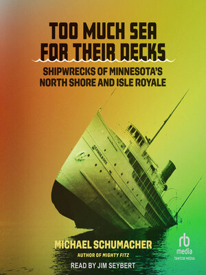 cover image of Too Much Sea for Their Decks